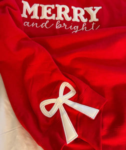 Merry and Bright Christmas Sweatshirt