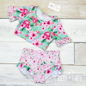 Pete & Lucy Swim 2022 Vintage Floral 2 Piece