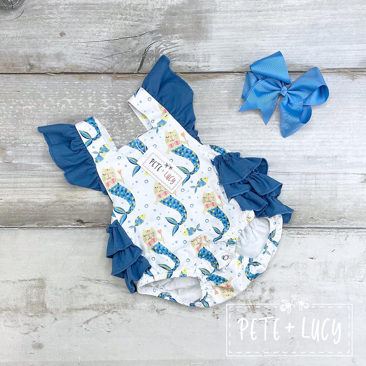 Mercat Baby Girl Romper