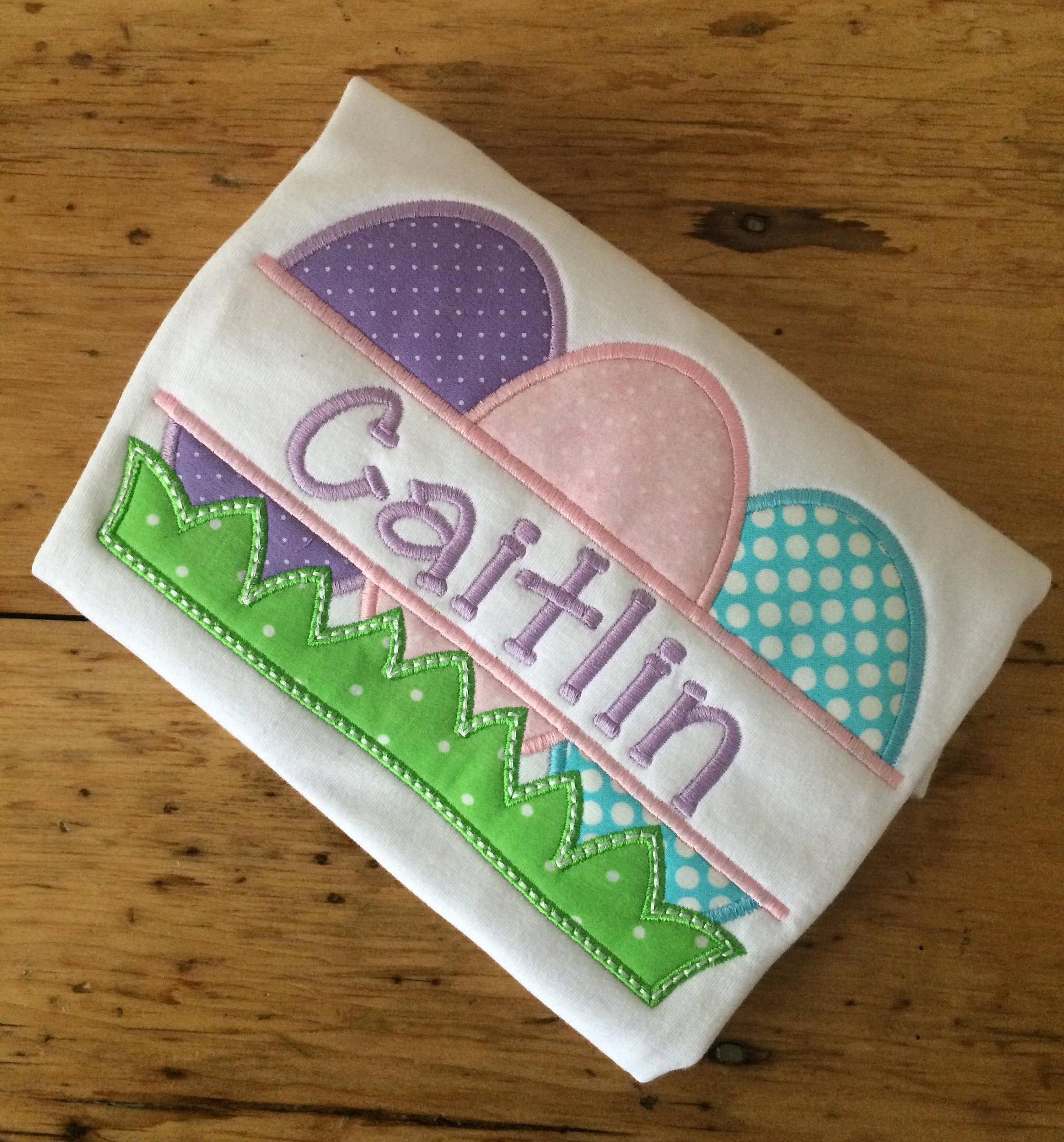 Girl's Easter Egg Tshirt