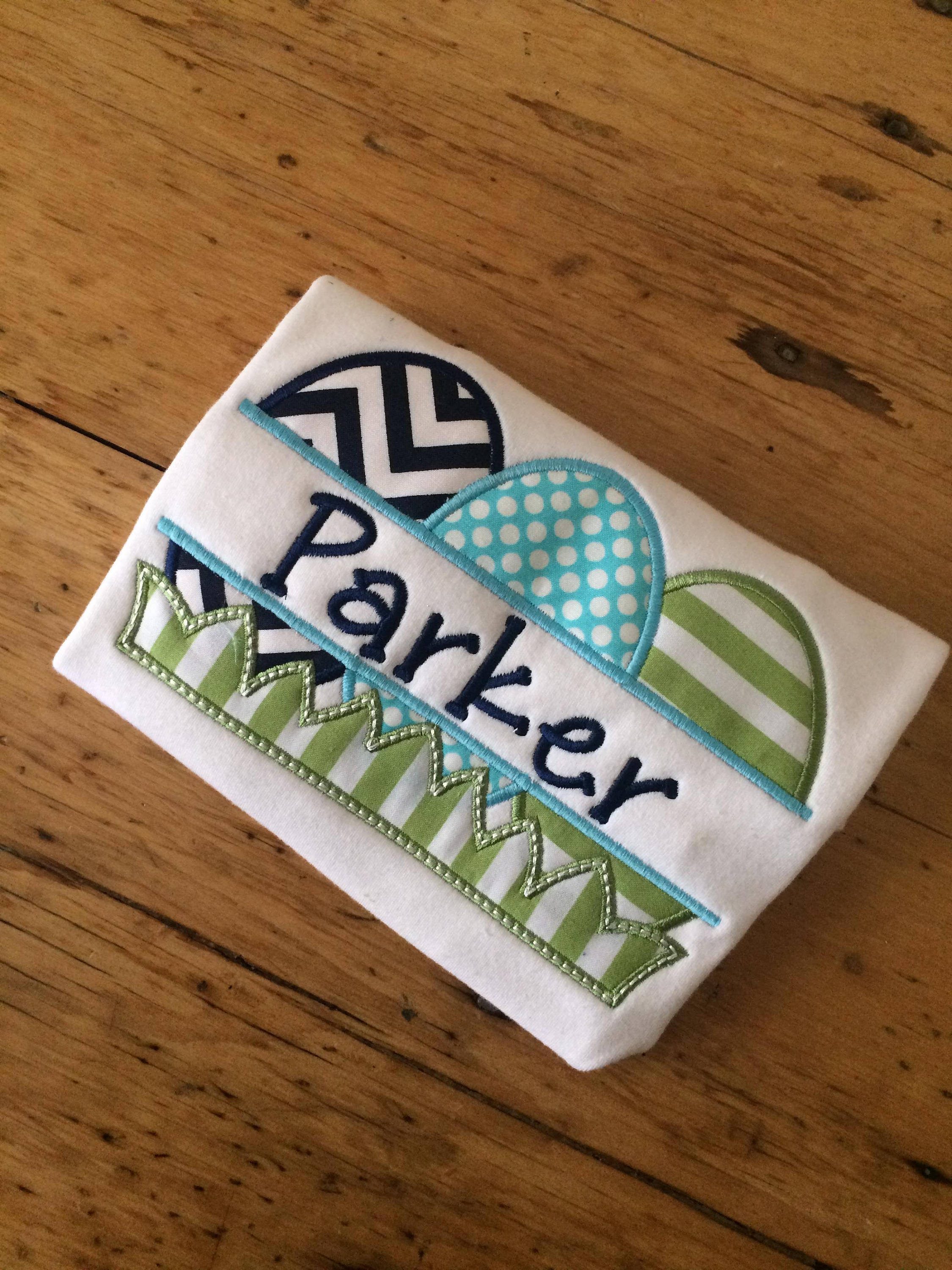 Boy's Easter Egg Tshirt, Easter Egg Shirt