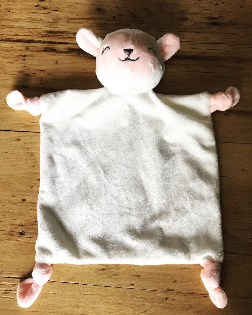 Personalized Bunny, Giraffe, Unicorn and Elephant Baby Lovies