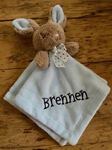 Personalized Monogrammed Bunny Baby Lovie
