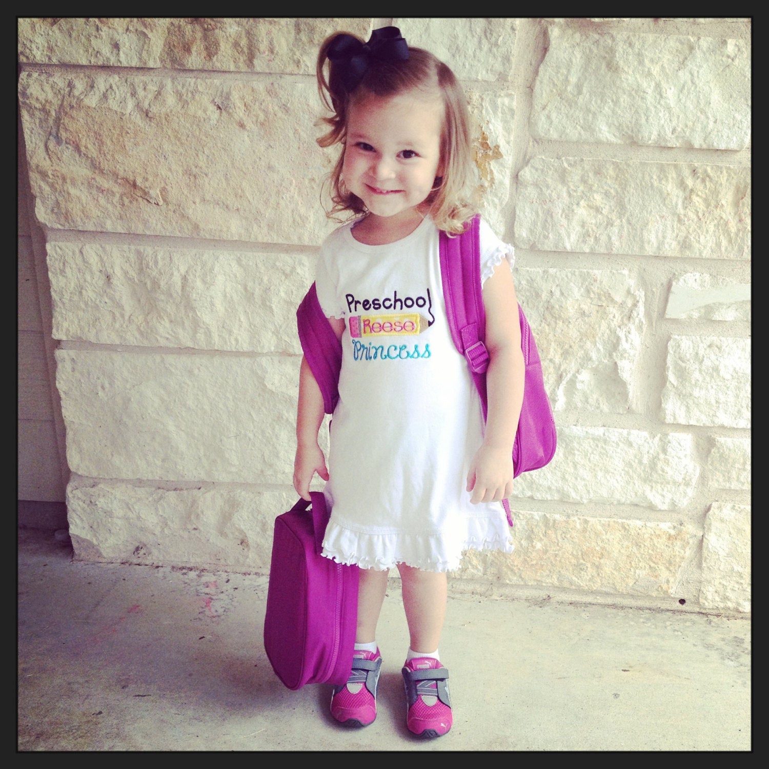 Preschool Princess Dress Aline Back to School