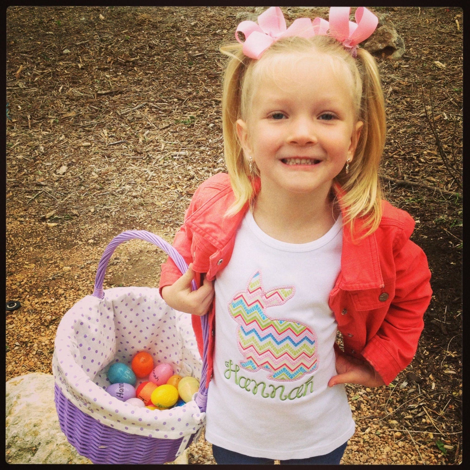 Bunny Silhouette Easter Tshirt Easter Bunny Shirt